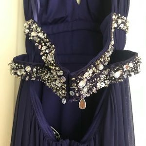 BEAUTIFUL evening gown with sequins